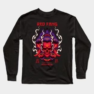 red fang Long Sleeve T-Shirt